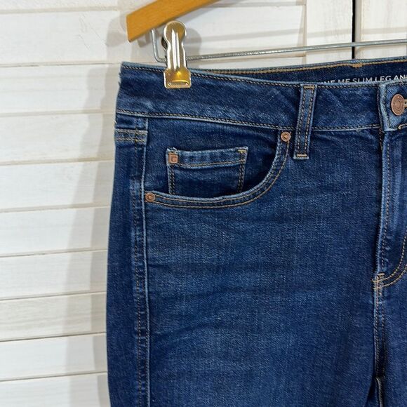 Chico's Size 0.5  Size 6 6R Define Me Denim Slim Leg Ankle - Picture 7 of 16